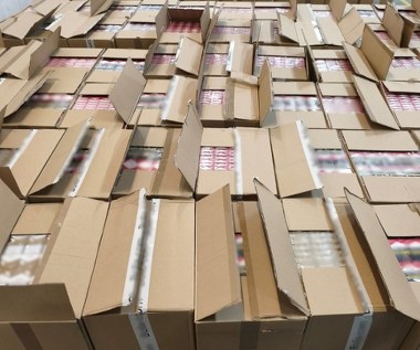 Ukrywali w magazynie prawie dwa mln sztuk papierosów bez akcyzy. Zostali zatrzymani