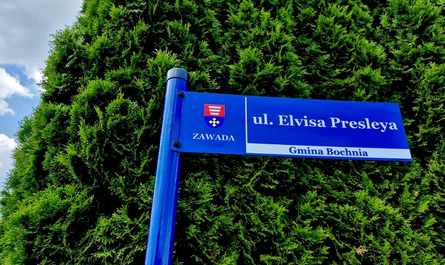 Ul. Elvisa Presleya w Zawadzie /Krzysztof Nepelski /RMF FM