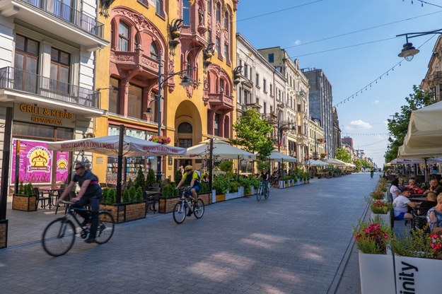 Ul. Piotrkowska w Łodzi /Shutterstock