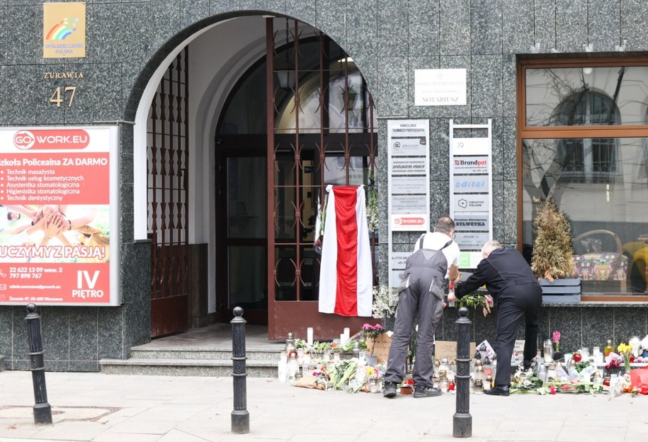 Ul. Żurawia 47 w Warszawie. Brama, w której 25-letnia Liza została zgwałcona i pobita, marzec 2024 /Michal Zebrowski/East News /East News