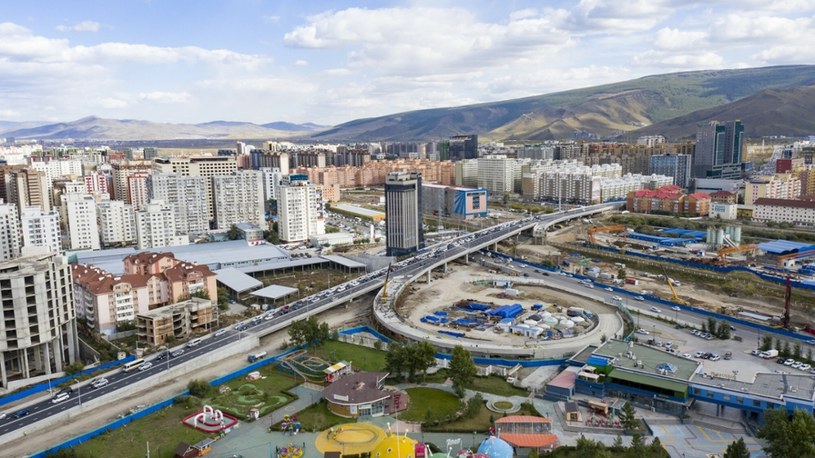 Ułan Bator - stolica i największe miasto Mongolii. /Xu Bin/Xinhua News/East News /East News