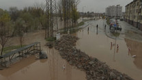 Ulewne deszcze na Bałkanach. Powódź w Sarajewie