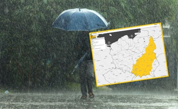 Ulewy, burze, grad. Alerty IMGW