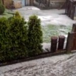 Ulewy nad Małopolską: Grad w Młoszowej