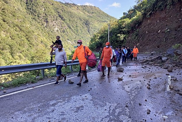 Ulewy w Nepalu /NATIONAL DISASTER RESPONSE FORCE / HANDOUT /PAP/EPA