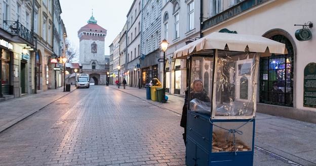 Ulica Floriańska w Krakowie /fot. Tadeusz Koniarz /East News