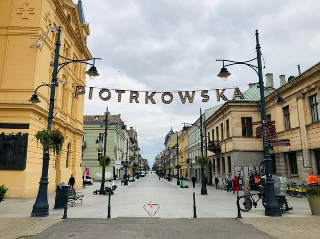 Ulica Piotrkowska stanie się miejscem wielu wydarzeń z okazji 599. urodzin Łodzi /Agnieszka Wyderka /RMF FM