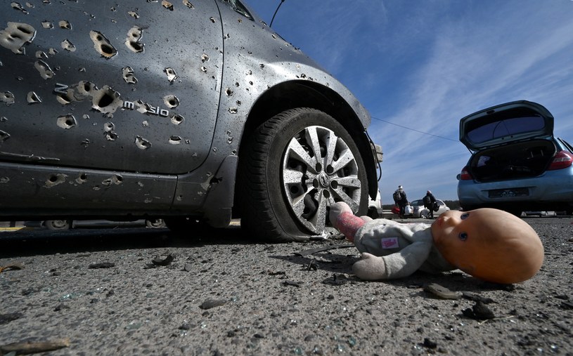 Ulica w Irpieniu; zdj. ilustracyjne /AFP