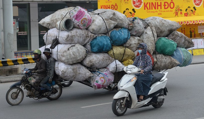 Ulice Hanoi... /AFP