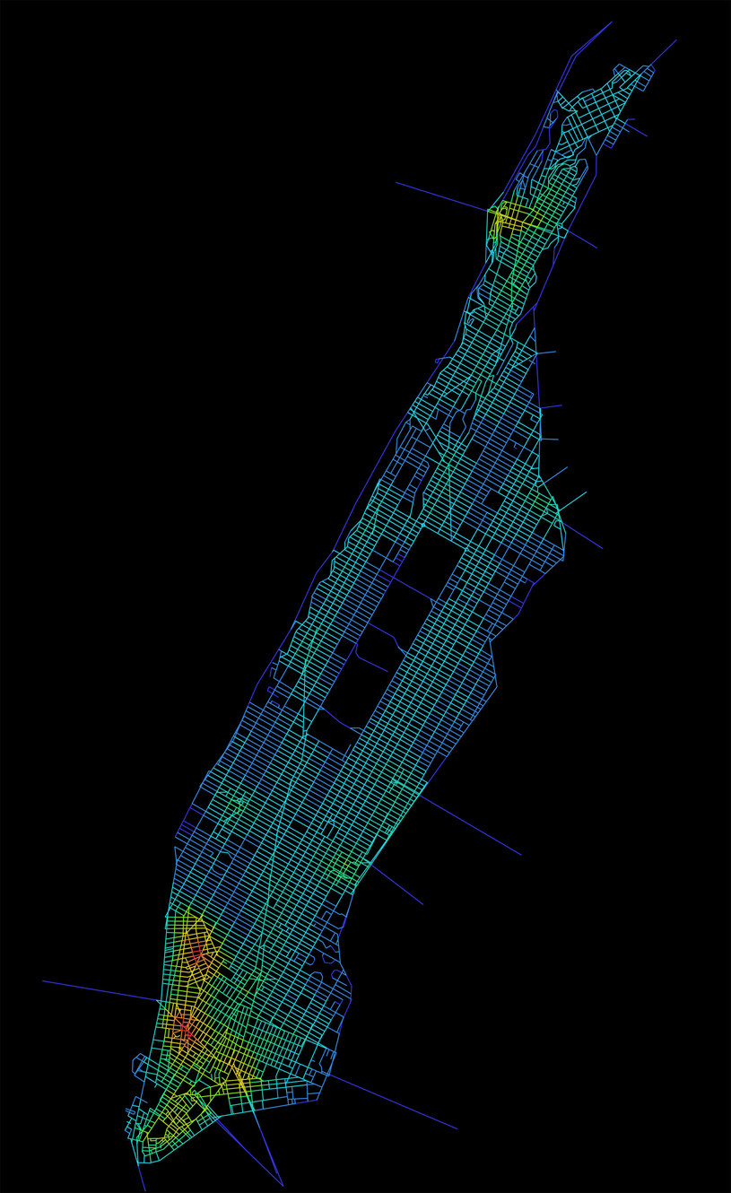 Ulice nowojorskiego Manhattanu są orientacyjnie znacznie prostsze /Kinda Al Sayed /materiały prasowe