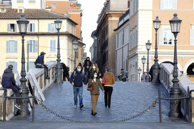 Ulice Rzymu podczas pandemii COVID-19. /Donatella Giagnori/EIDON/ /Reporter