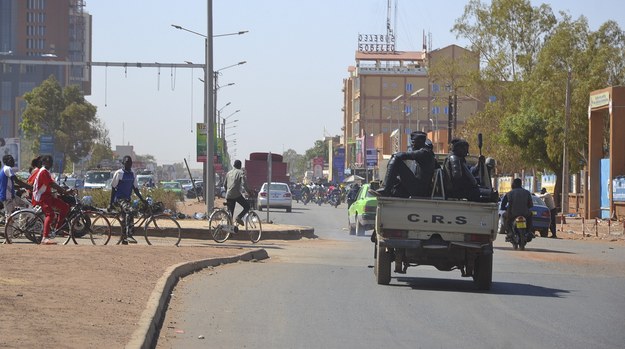 Ulice w Wagadugu, stolicy Burkina Faso /STR /PAP/EPA