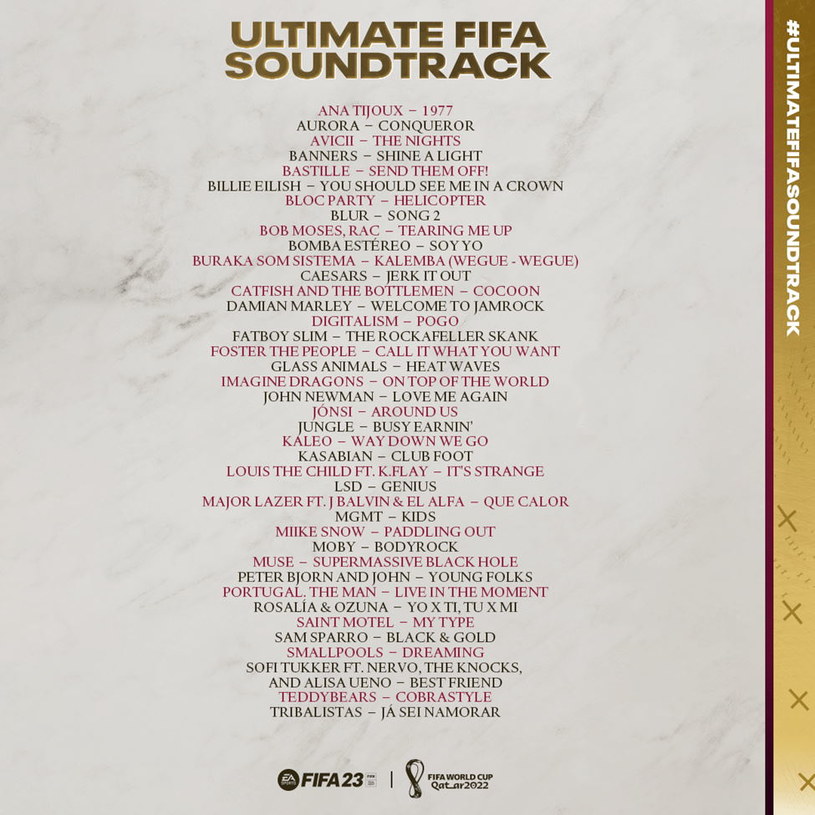 Ultimate FIFA Soundtrack /materiały prasowe