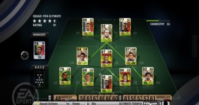 Ultimate Team - motyw z gry /Informacja prasowa