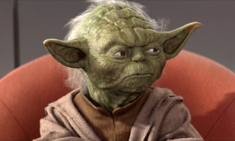 Ulubiony bohater "Star Wars", czyli mistrz Yoda /materiały prasowe