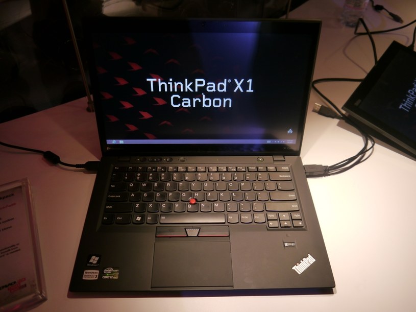 Ulubionym produktem Gianfranco Lanci jest ThinkPad X1 Carbon /INTERIA.PL