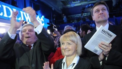 Umiarkowana radość w sztabie PiS