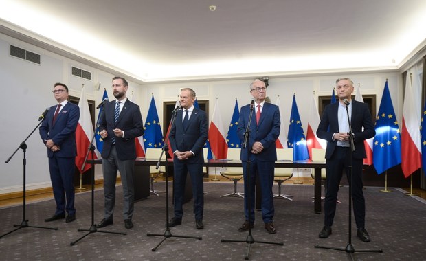 Umowa koalicyjna KO, PSL, Polski 2050 i Lewicy parafowana 