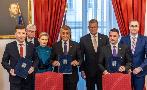 Umowa koalicyjna podpisana. Czesi rozdzielili stanowiska