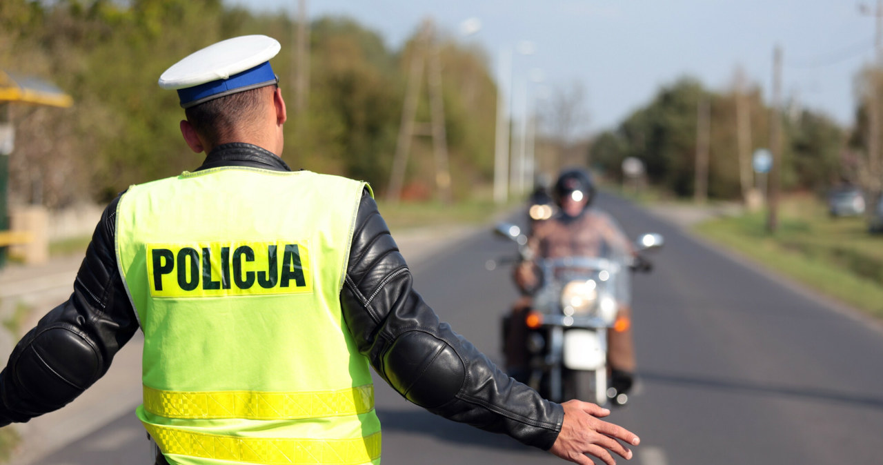 Umundurowany policjant w warunkach dobrej widoczności może zatrzymać nas gestem, nieumundurowany musi mieć mieć lizaka lub świecacą na czerwono latarkę. /PIOTR JEDZURA/REPORTER /East News