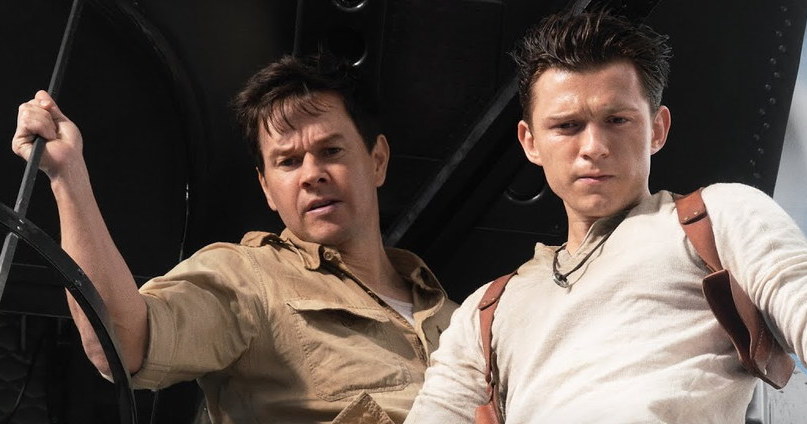 "Uncharted": Mark Wahlberg (Sully), Tom Holland (Drake) /materiały prasowe