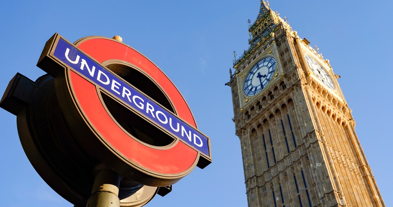 Underground. Metro w Londynie jest najstarsze na świecie. /FREDERIC PETRY / Hans Lucas / Hans Lucas via AFP