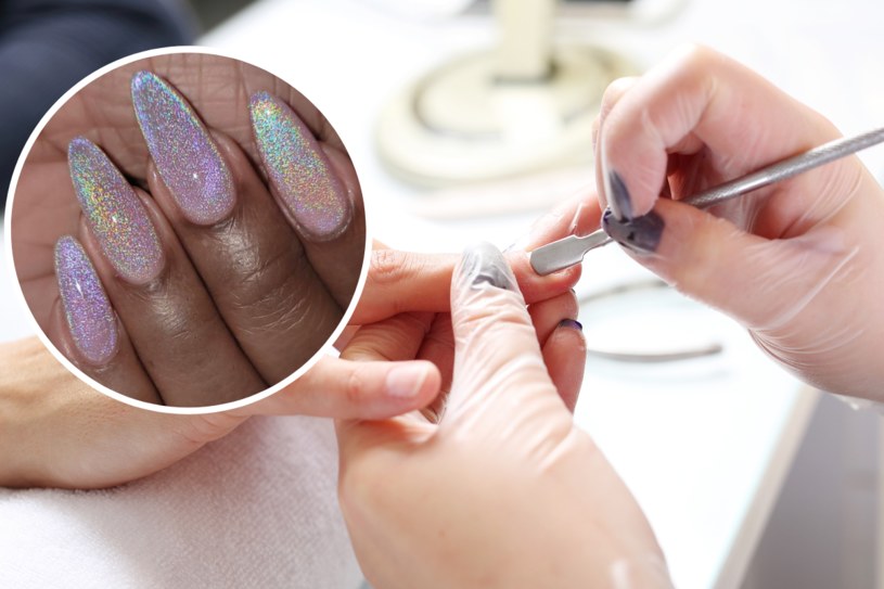 Unicorn nails to jeden z hitów w manicure na nadchodzącą wiosnę 2023 /123RF/PICSEL