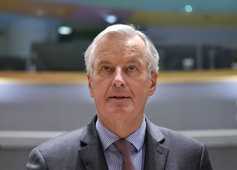 Unijny negocjator ds. brexitu Michel Barnier /JOHN THYS /AFP