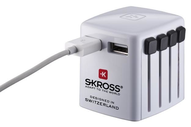 Uniwersalna ładowarka USB marki Skross /materiały prasowe