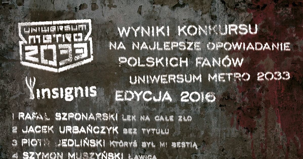 Uniwersum Metro 2033 /materiały prasowe