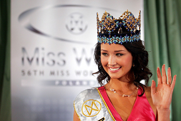 Unnur Birna Vilhjalmsdottir, Islandia, Miss World 2005 /AFP