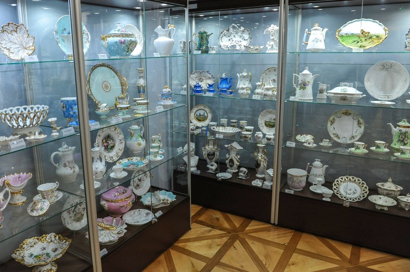 Upada dolnośląska "Karolina" - zakład porcelany stołowej. Na zdj. Muzeum Porcelany w Wałbrzychu /Fot. Gerard/REPORTER /Reporter