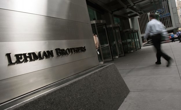 Upadek Lehman Brothers to rekordowe bankructwo w historii światowego biznesu /AFP