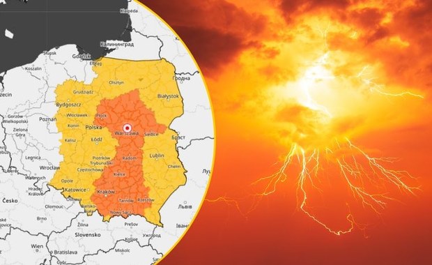 Upał do 33 stopni, burze i grad. Przed nami niebezpieczna mieszanka pogodowa