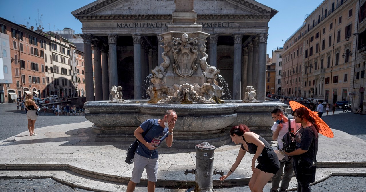 Upał w Rzymie, zdj. ilustracyjne /Antonio Masiello /Getty Images
