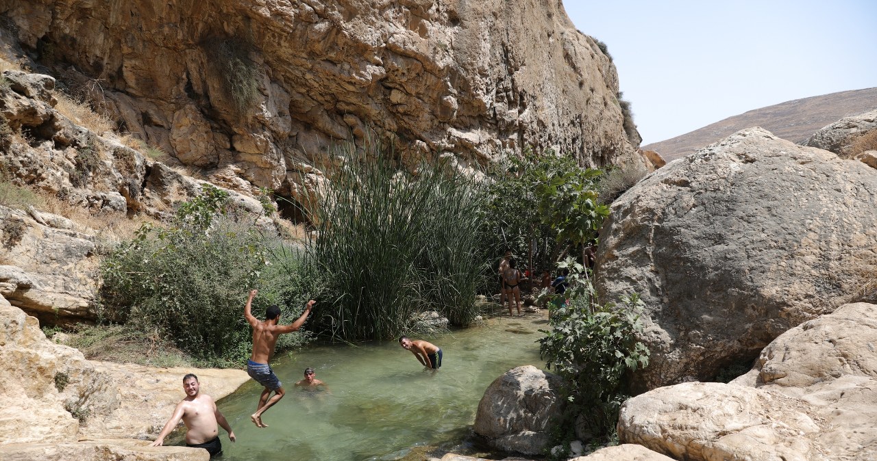 Upały w Jerozolimie /ABIR SULTAN /PAP