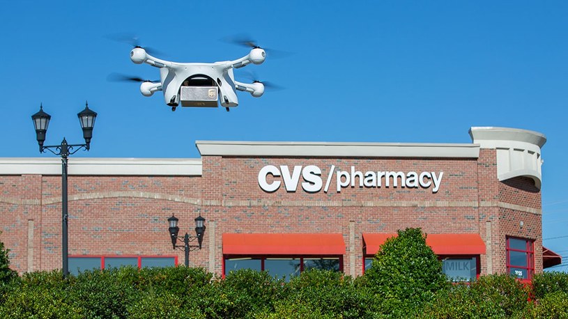 UPS będzie dostarczał leki do ośrodków dla seniorów za pomocą dronów /Geekweek