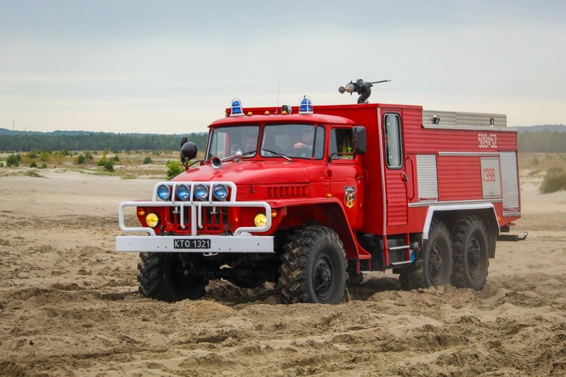 Ural 4320 w służbie Straży Pożarnej. Fot. Patrol998-Małopolska @Facebook /