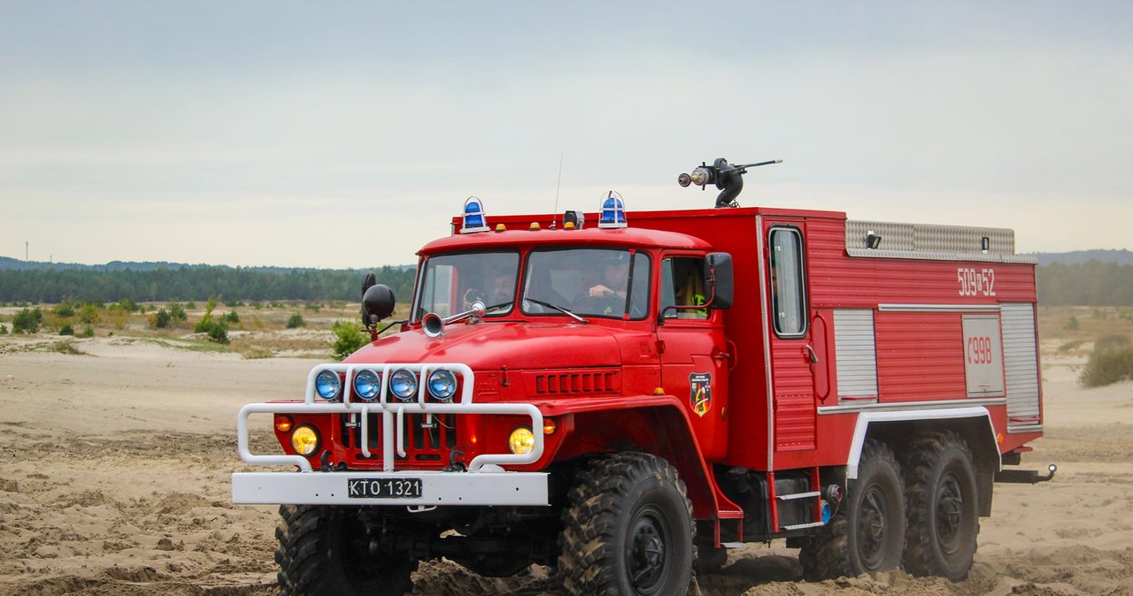 Ural 4320 w służbie Straży Pożarnej. Fot. Patrol998-Małopolska @Facebook /