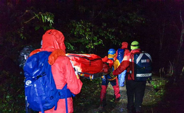 Uratowali wyziębionego mężczyznę. Akcja GOPR w Bieszczadach 