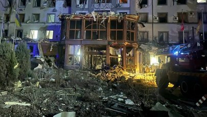 "Uratowaliśmy się z gruzów". Relacja Polaka, który przeżył rosyjski atak