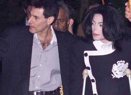 Uri Geller i Michael Jackson - fot. Dave Hogan /Getty Images/Flash Press Media