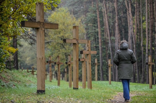 Uroczysko na skraju Mińska na Białorusi, w którym odkryte zostały masowe groby ludzi rozstrzelanych przez NKWD w latach 1937–1941. /Wojciech Pacewicz /PAP