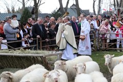 Uroczysta inauguracja sezonu pasterskiego w Ludźmierzu