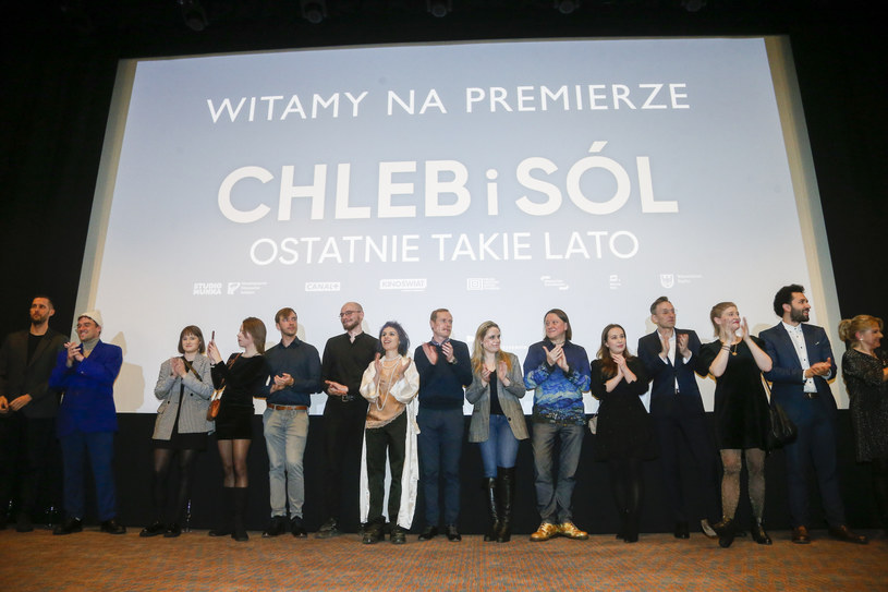 Uroczysta premiera filmu "Chleb i sól" /Michał Baranowski /AKPA