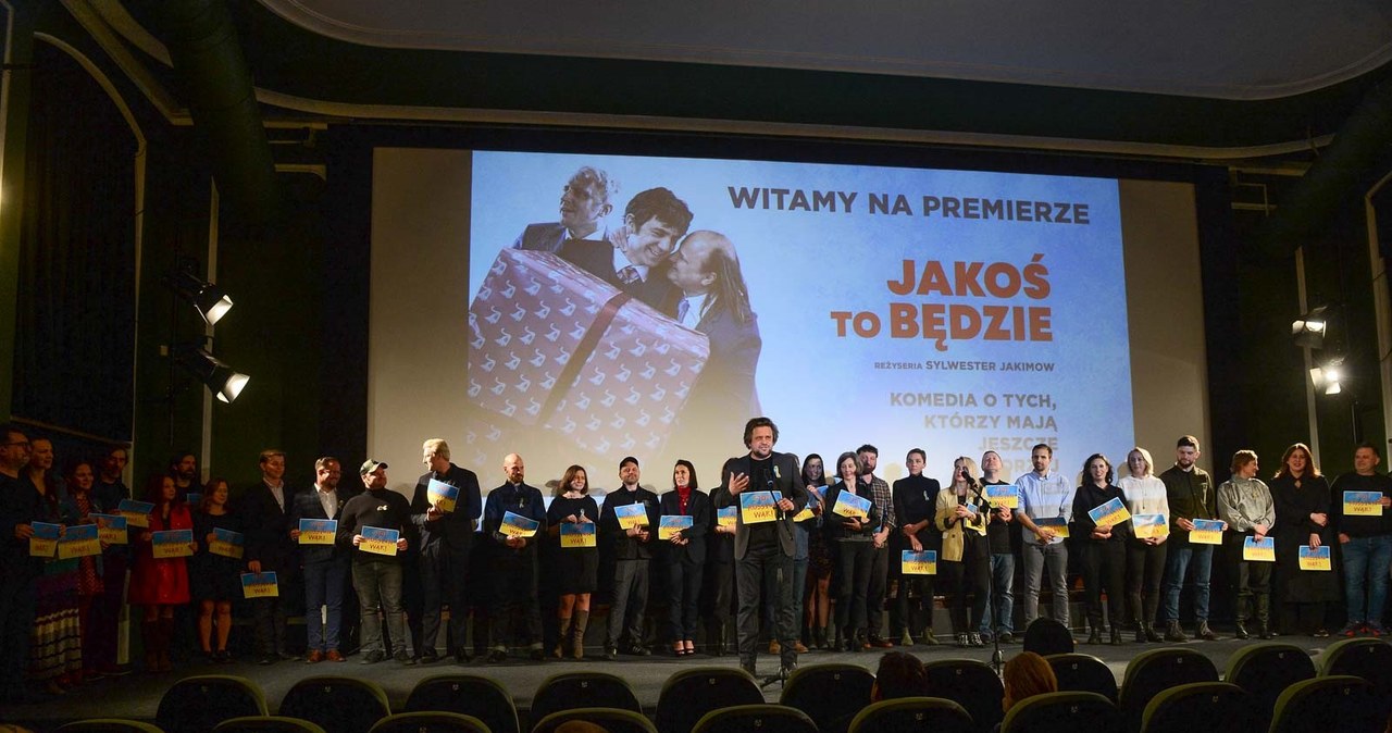 Uroczysta premiera filmu "Jakoś to będzie" /Kino Świat /materiały prasowe