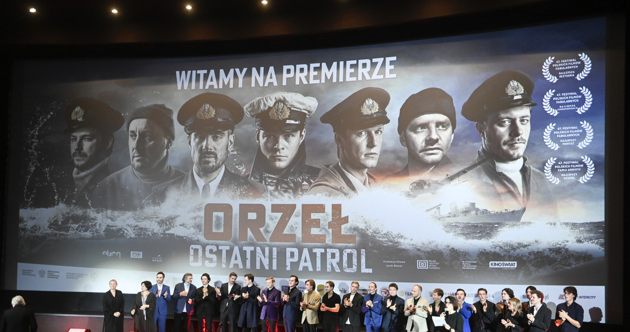 Uroczysta premiera filmu "Orzeł. Ostatni patrol" /Jacek Kurnikowski /AKPA