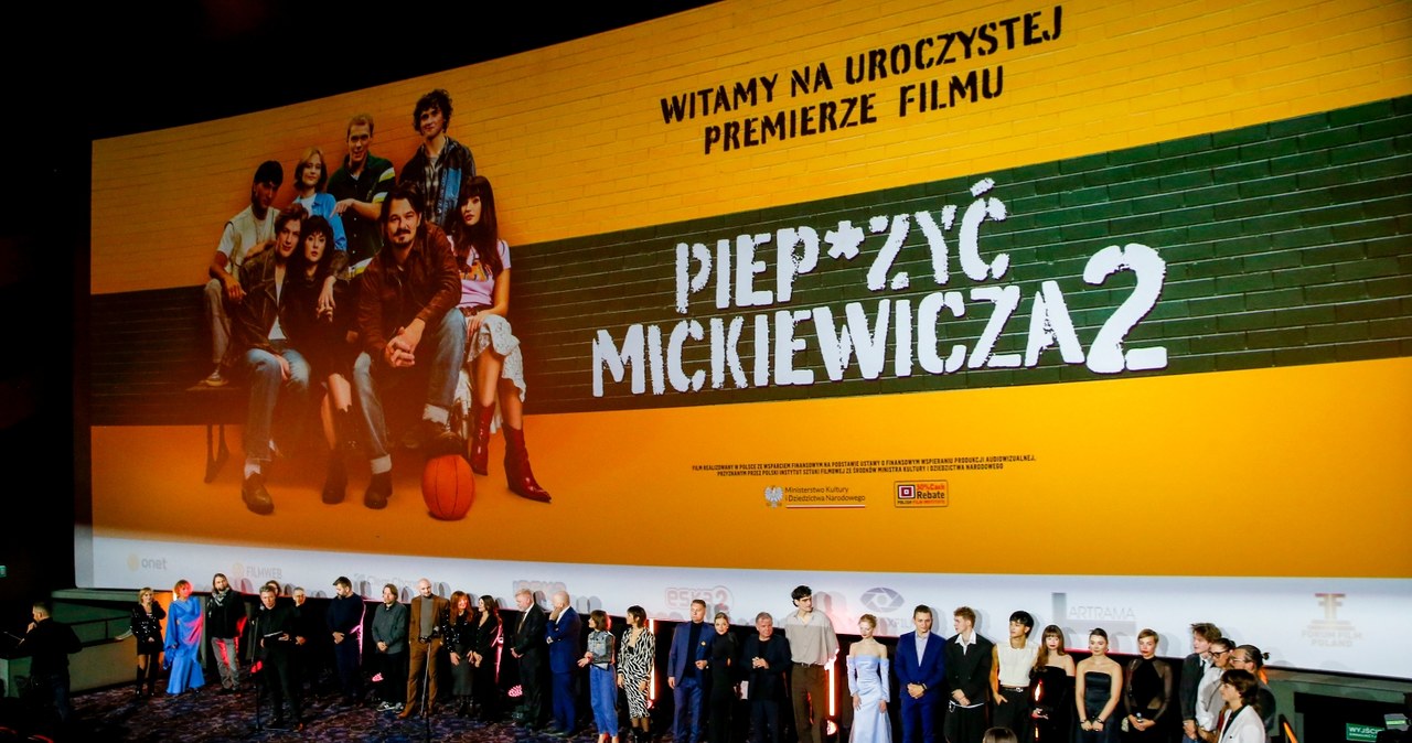 Uroczysta premiera "Piep*zyć Mickiewicza 2" /Paweł Wrzecion /AKPA