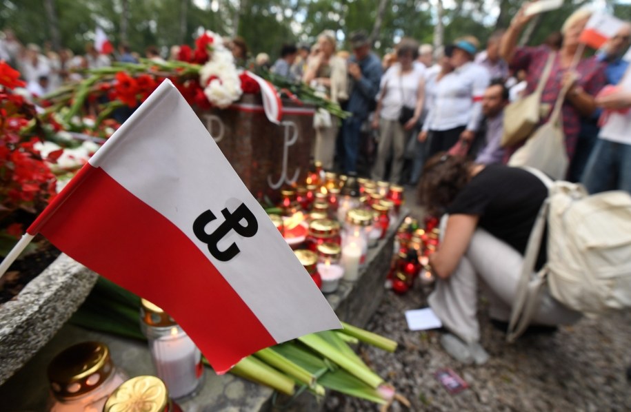 Uroczyste obchody 72. rocznicy wybuchu Powstania Warszawskiego / 	Bartłomiej Zborowski    /PAP