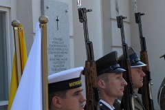 Uroczyste odsłonięcie "tablicy smoleńskiej"